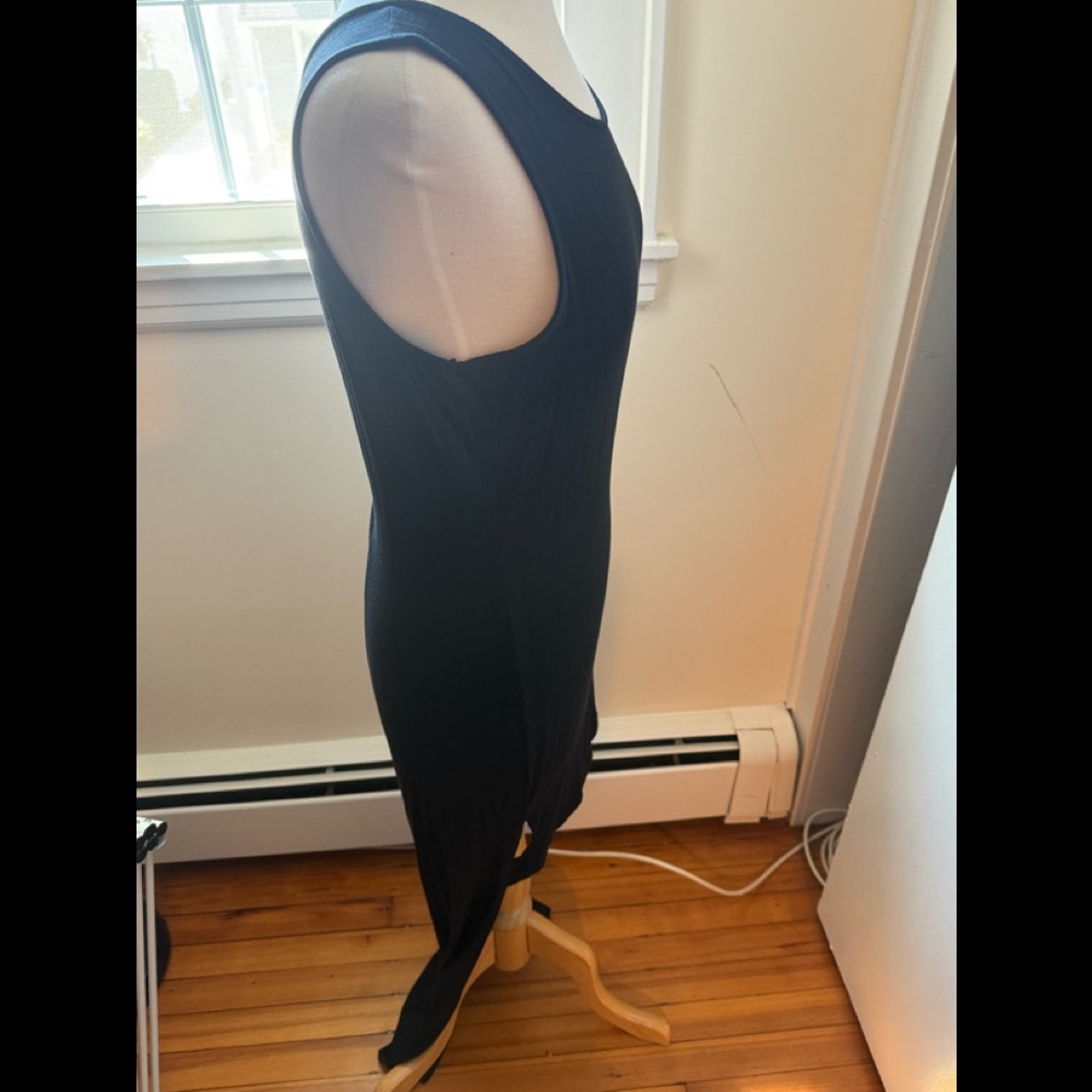 Benjamin Jay black high low dress L - Picture 3 of 6